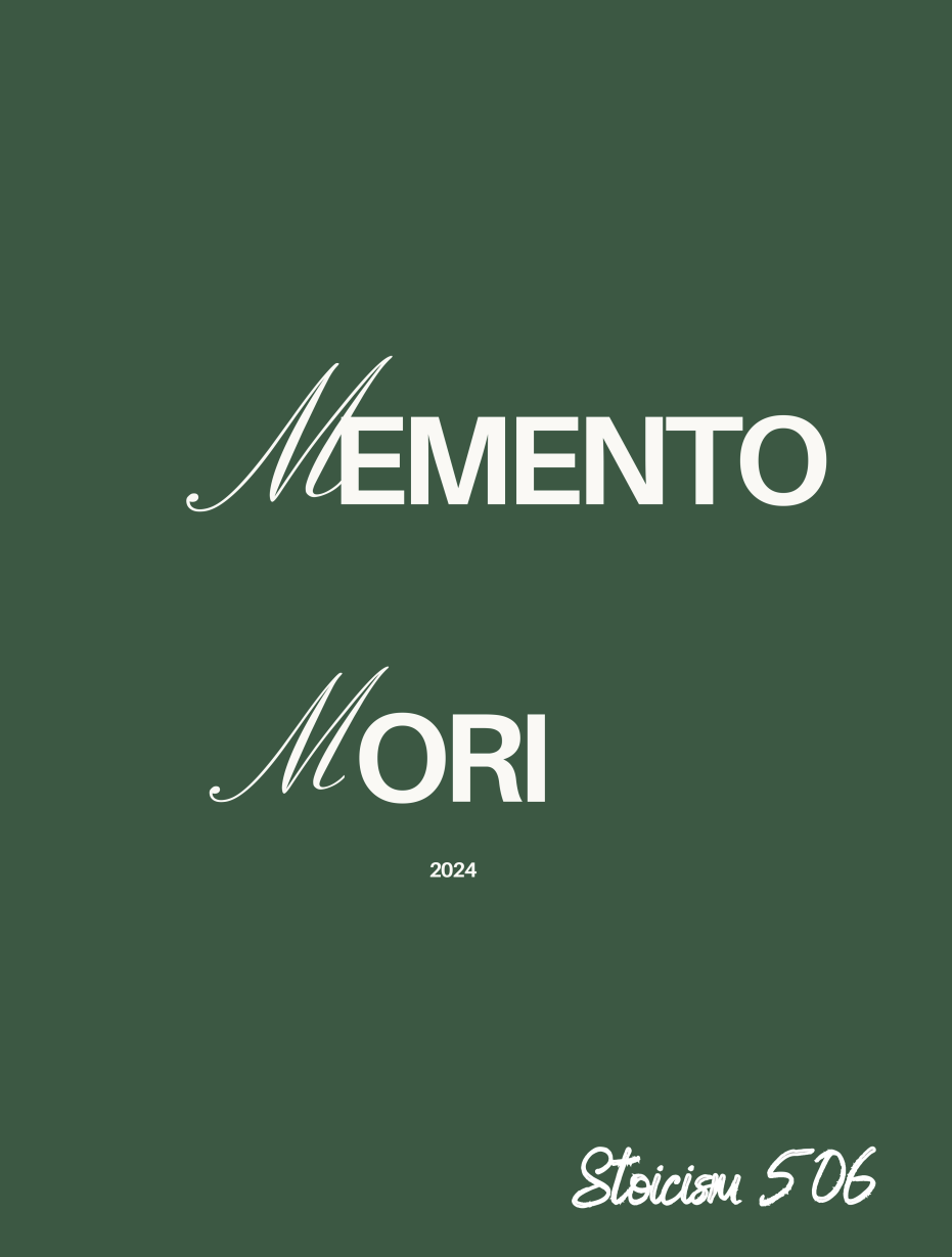 Memento Mori - negro